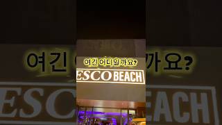 핫한 여긴 어디일까요#여행 #다낭#에스코비치바#베트남여행