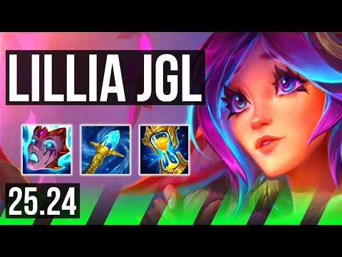 LILLIA vs MASTER YI (JGL) | EUW Master | 25.24