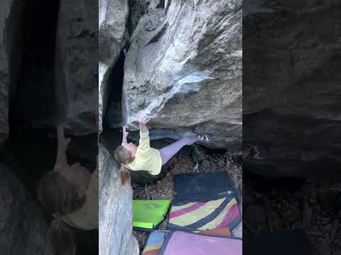 Black Pearl 7C+/V10: Michaela Kiersch