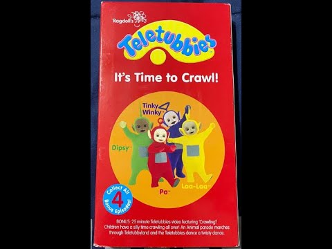 Teletubbies: It's Time To Crawl! 2004 Promotional VHS