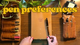 😍 Pen chat! My pen preferences 🖋 | 20 questions from @KenchanKrafts
