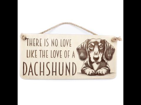 Dachshund Plaque