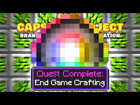 CREATIVE CRAFTING & FINAL STARS! EP21 | Minecraft Sky Capsule Project  [Modded Questing SkyBlock]