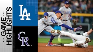 Dodgers vs. Rockies Game Highlights (9/27/23) | MLB Highlights