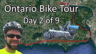 Niagara Falls to Rock Point - Rural Ontario Bike Tour - Day 2 of 9