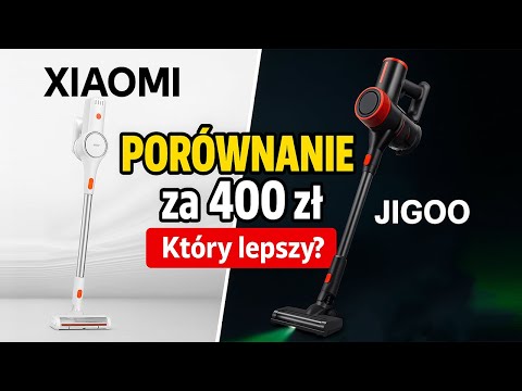 Xiaomi G20 Lite vs JIGOO C200 - starcie odkurzaczy do 400zł! 