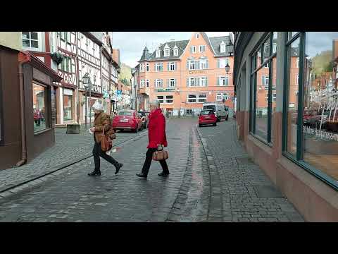 Walking Tour-Part-3!!@Historische Altstadt-Büdingen..!!#youtubevideos