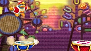 Kirby: Triple Deluxe - All Dedede's Drum Dash Levels (Platinum Rank)