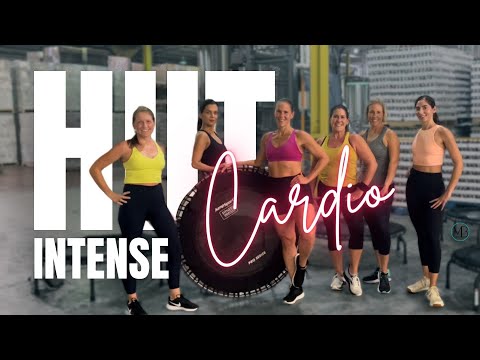 35 MIN INTENSE Trampoline Cardio HIIT | Intermediate to Advanced Rebounder Workout