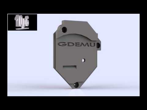 Dreamcast GDEMU TRAY (The original design before everyone copied it (Without my permission))