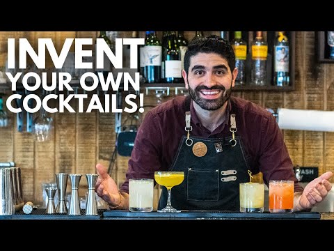 How to Invent your Own Cocktail w/ 3 Different Methods! | Cocktail Basics