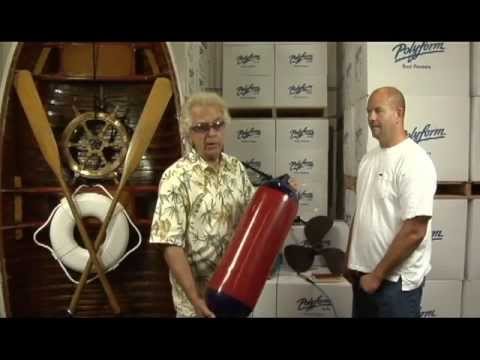 Polyform Fender: How to Inflate with a Compressor