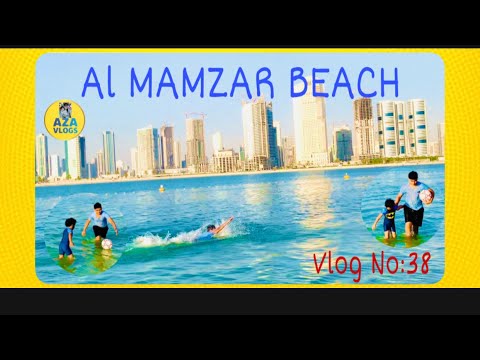 Al Mamzar Beach|Sharjah/Dubai|AZA Vlogs|Vlog #38