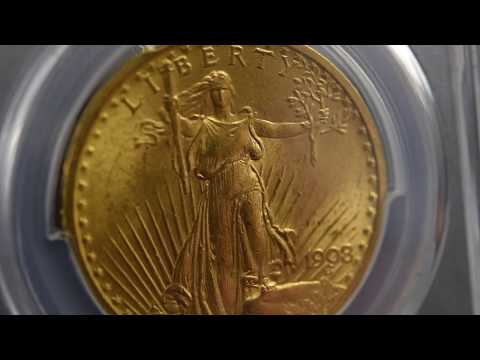Coin, United States, Saint-Gaudens, $20, 1908, No Motto, PCGS MS65