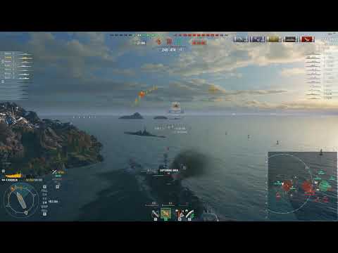 Kremlin T10 Soviet BB | 7 Kills, Solo Warrior, 298k Damage | World of Warships