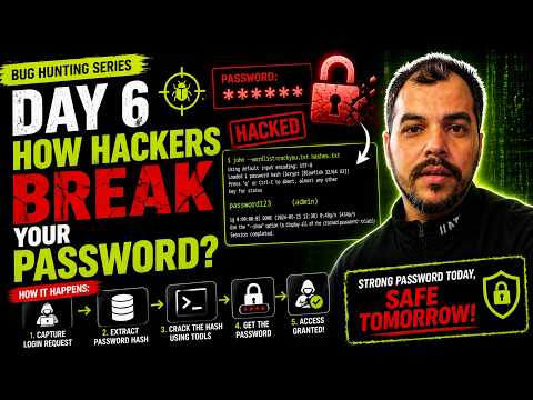 [English] Day 6: Password Cracking with Burp Suite Intruder (Beginner Guide) Bug Hunting Full Course
