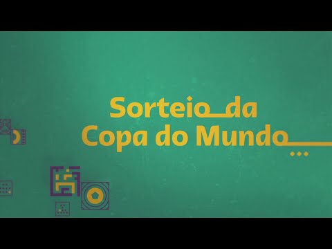Chamada do SORTEIO DA COPA DO MUNDO CATAR 2022 na GLOBO (01/04/2022)