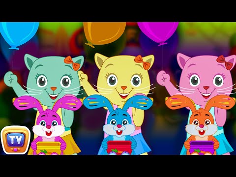 Three Little Kittens Went To The Fair | Nursery Rhymes Collection by Cutians | ChuChu TV Kids Songs