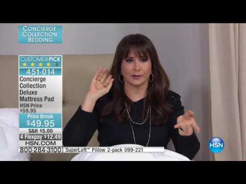 HSN | Concierge Collection Bedding / Richard Mishaan Home 10.04.2016 - 12 PM