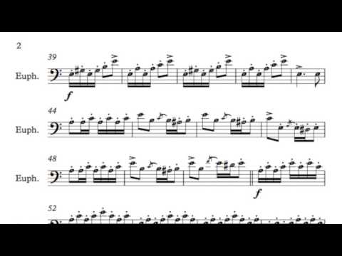 A minor Etude 120 BPM 2016-2017 TMEA Texas All State Euphonium