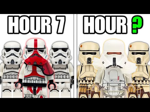 I Built a LEGO Imperial Army in 24 Hours! 