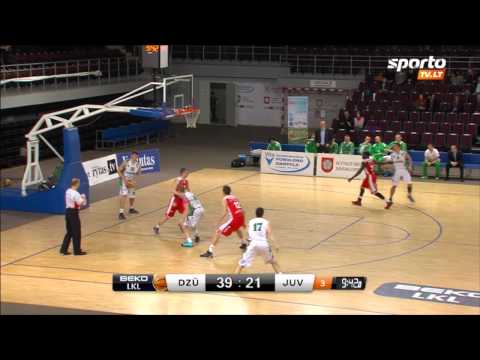 SportoTV.lt: LKL „Dzūkija" - „Juventus" 2014-03-22