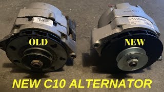 HOW TO INSTALL A 1985 C10 ALTERNATOR