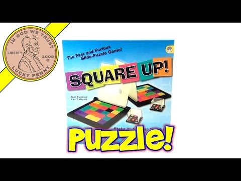How To Play Square Up! The Fast and Furious Slide-Puzzle Game, 2009 MindWare Games
