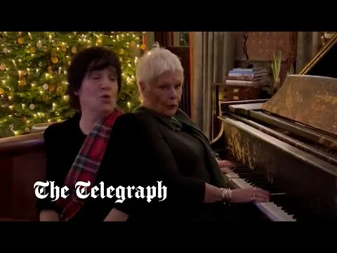 Judi Dench and Sharleen Spiteri wow Scottish hotel guests with ABBA performance