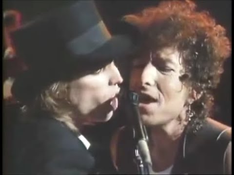BOB DYLAN with TOM PETTY & THE HEARTBREAKERS - "Hard To Handle" - (LIVE 1986)