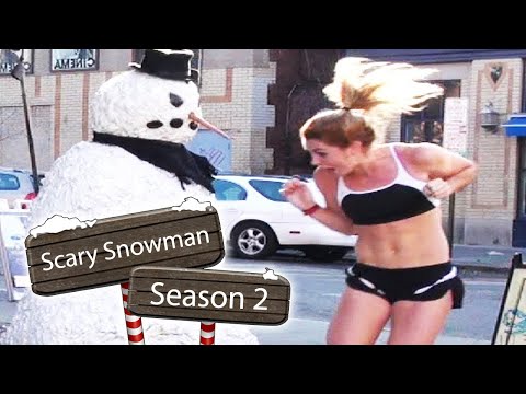 Scary Snowman Prank 2012 Full Season
