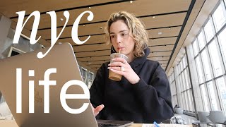 a productive weekend in nyc | studying, working out & resetting