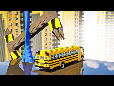 Large Spike Spinner vs Cars | Teardown