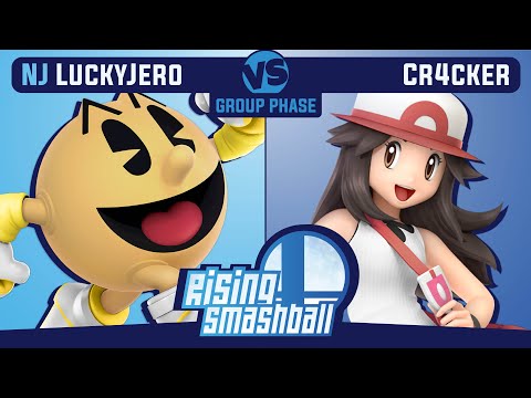 Rising Smashball #1 - NJ | LuckyJero (Pac-Man) vs. Cr4cker (Pokémon Trainer)