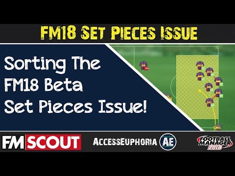 FM18 Tips | Set Pieces / Corners Issue and How To Fix It | Football Manager 2018