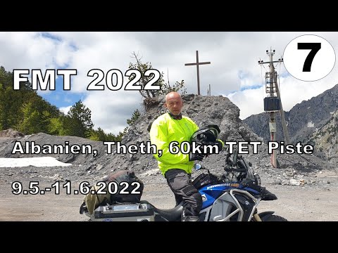 7. Albanien Theth bis Vlorë, FMT 2022 Solo-Motorradreise über den Balkan zur Türkei