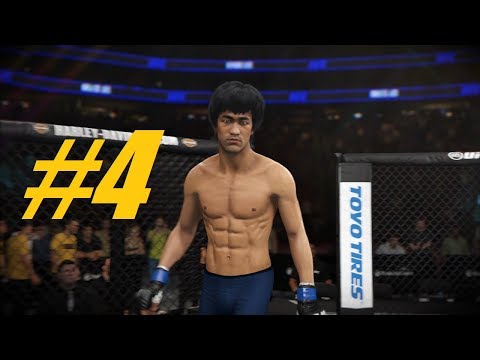 Becoming A Contender : Bruce Lee UFC 3 Career Mode : Part 4 : Ea Sports UFC 3 Career Mode