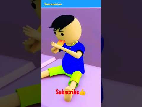 rinki ke icecream kha raha hai lolu #shorts #icecream