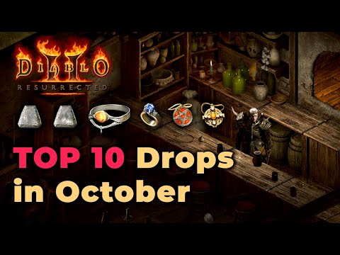 High Runes & Jewelry - Top 10 best finds in October - Diablo 2 Resurrected