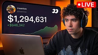 How I Made $800,000 Trading Memecoins in 1 Hour (LIVE)
