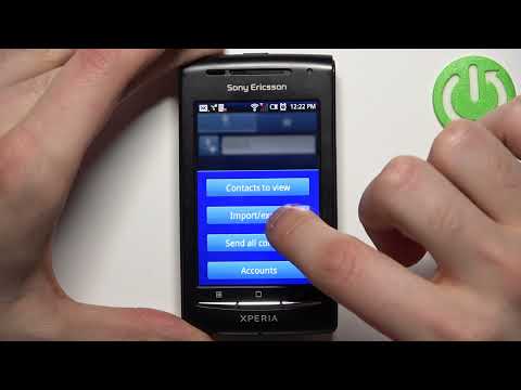How to Copy Contacts on SONY Ericsson E15i