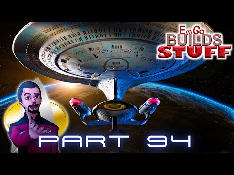 Eaglemoss Star Trek USS Enterprise NCC 1701-D Kit (Part 94): EmGo Builds Stuff