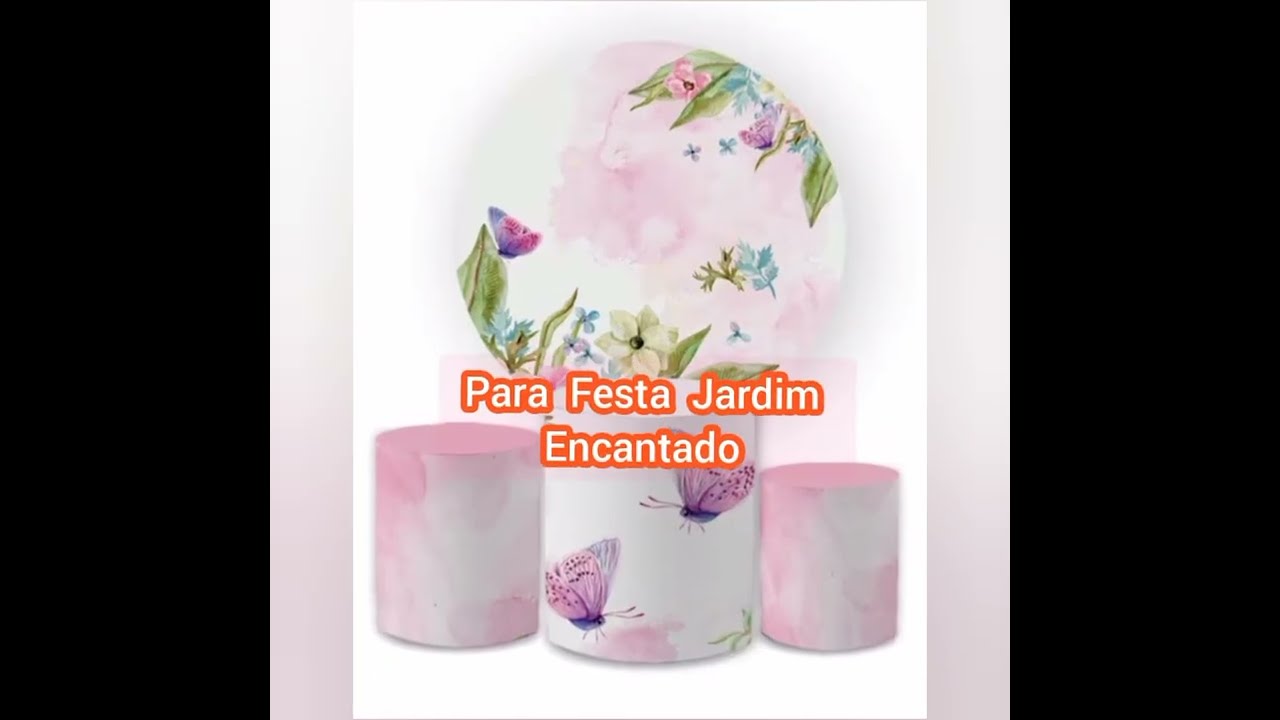 GASTANDO POUCO com a  SHOPEE - PAINÉIS do JARDIM ENCANTADO #kits #pegueemonte #festas 