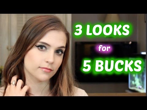 3 Looks for 5 Bucks: Wet n Wild COMFORT ZONE palette Video