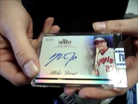 Ultimate Sports Cards Las Vegas Live Box Break 2012 Tribute Baseball Topps