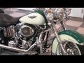 Harley Davidson Deluxe 2009 Tourqoise And Antique White