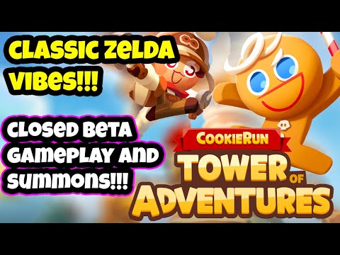 THIS GAME IS GOING TO BE HUGE CookieRun Tower of Adventure Beta gameplay and summons - YouTube