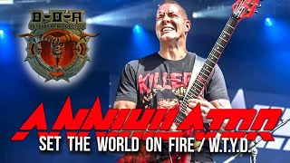 Annihilator - Set the world on fire - W T Y D  (Bloodstock 2017)