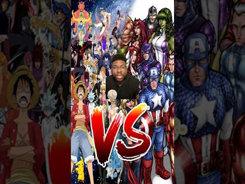 Anime Vs Marvel #shorts #meme