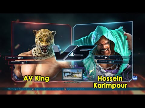 AV King Vs Hossein Karimpour - IranFGC Tekken 7 Tournament 2020 - Top16